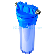 Корпус Гейзер 10&quot; (прозрачный, без ниппелей)