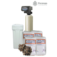 Комплект умягчения РосВода 1665/RUNXIN TM.F63P3/Purolite (до 3,2 м3/ч)