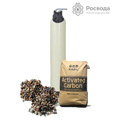 Комплект угольной очистки Росвода Runxin/Raifil (до 0,8 м3/ч, колонна 1054, ручной клапан RUNXIN M-77 (3MN) 3/4&quot;)