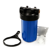 фильтр механической очистки + обесхлоривание для холодной воды Big Blue 10&quot; 20 мк, кронштейн 1/2&quot;,  A-21BE k