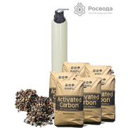 Комплект угольной очистки Росвода Runxin/Raifil (до 4,4 м3/ч, колонна 2472, ручной клапан RUNXIN M-77 (3MN) 2&quot;)