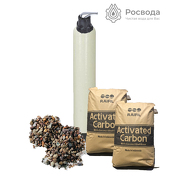 Комплект угольной очистки Росвода Runxin/Raifil (до 1,3 м3/ч, колонна 1354, ручной клапан RUNXIN M-77 (3MN) 1&quot;)