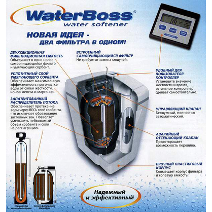 Умягчитель воды Аквафор WaterMax 53MAQ