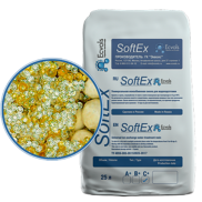 Ионообменная смола микс Ecvols SoftEx C+, удаление органики, сероводорода, железа, жесткости