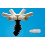 Распред. система нижняя HD6370B с нижн. выход, 63мм для корпусов 18''-21'' (для бок. посадки)